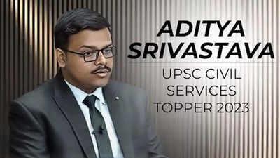 UPSC topper Aditya Srivastava’s marksheet revealed: Debate erupts over evaluation